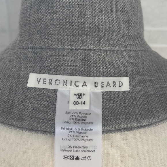 NWOT Veronica Beard Grey Dickey sz 00-14 - Picture 4 of 4